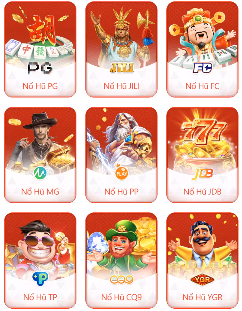 Sảnh game Nổ hũ LV99